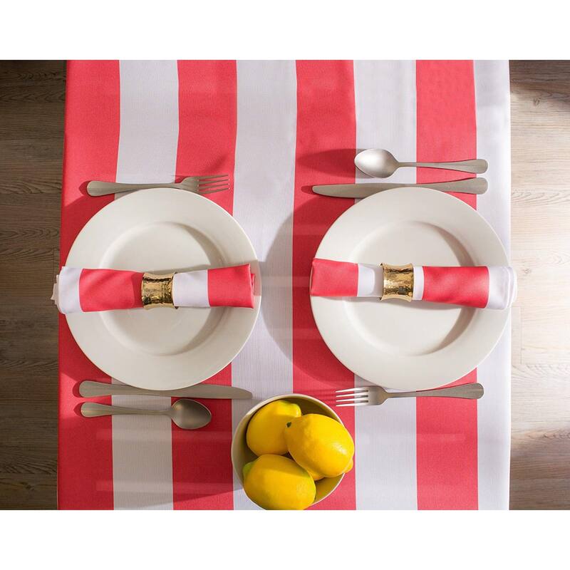 Design Imports Outdoor Tablecloth