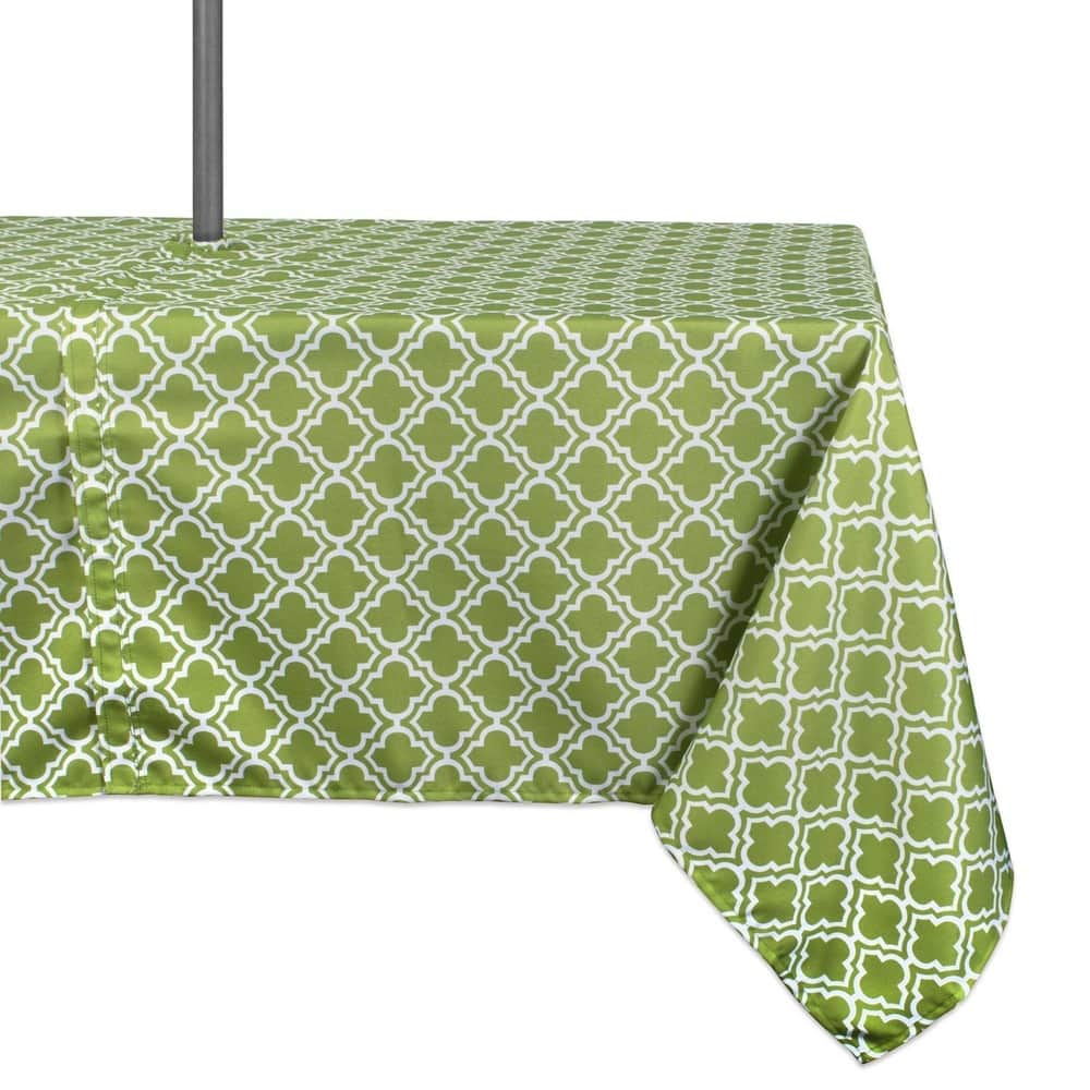 Design Imports Outdoor Tablecloth