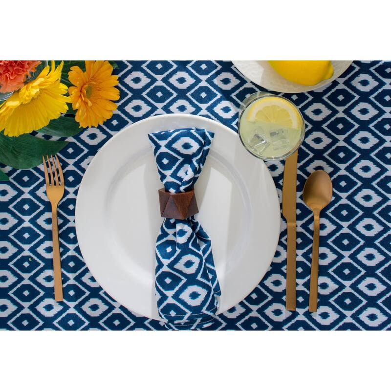 Design Imports Outdoor Tablecloth