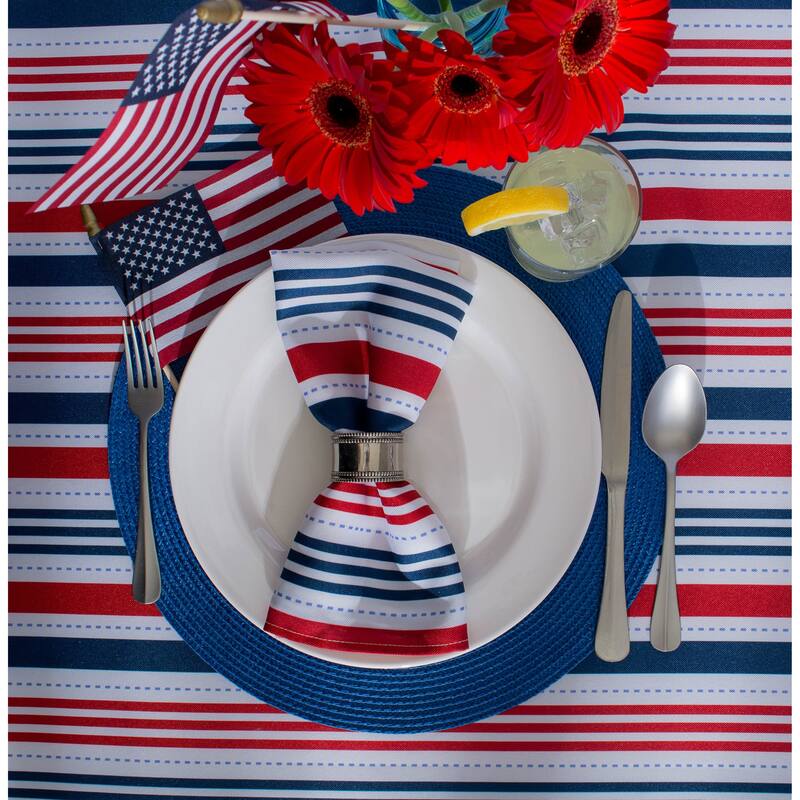 Design Imports Outdoor Tablecloth