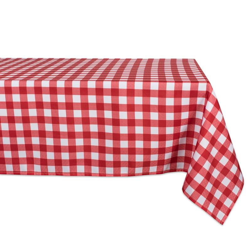 Design Imports Outdoor Tablecloth