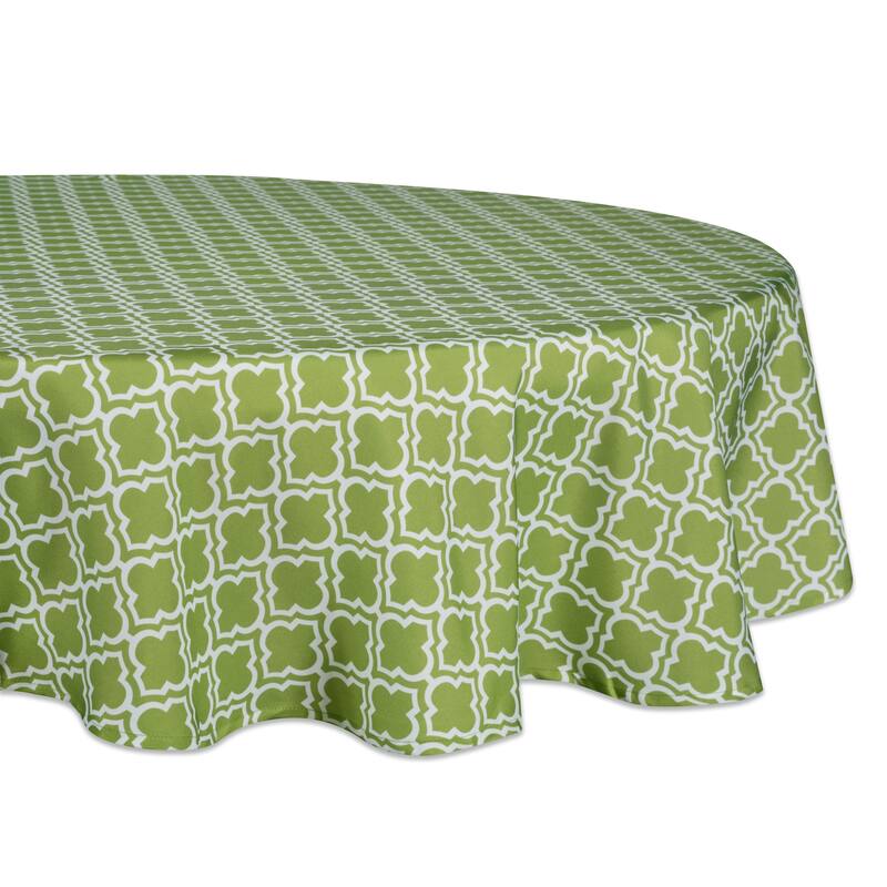Design Imports Outdoor Tablecloth