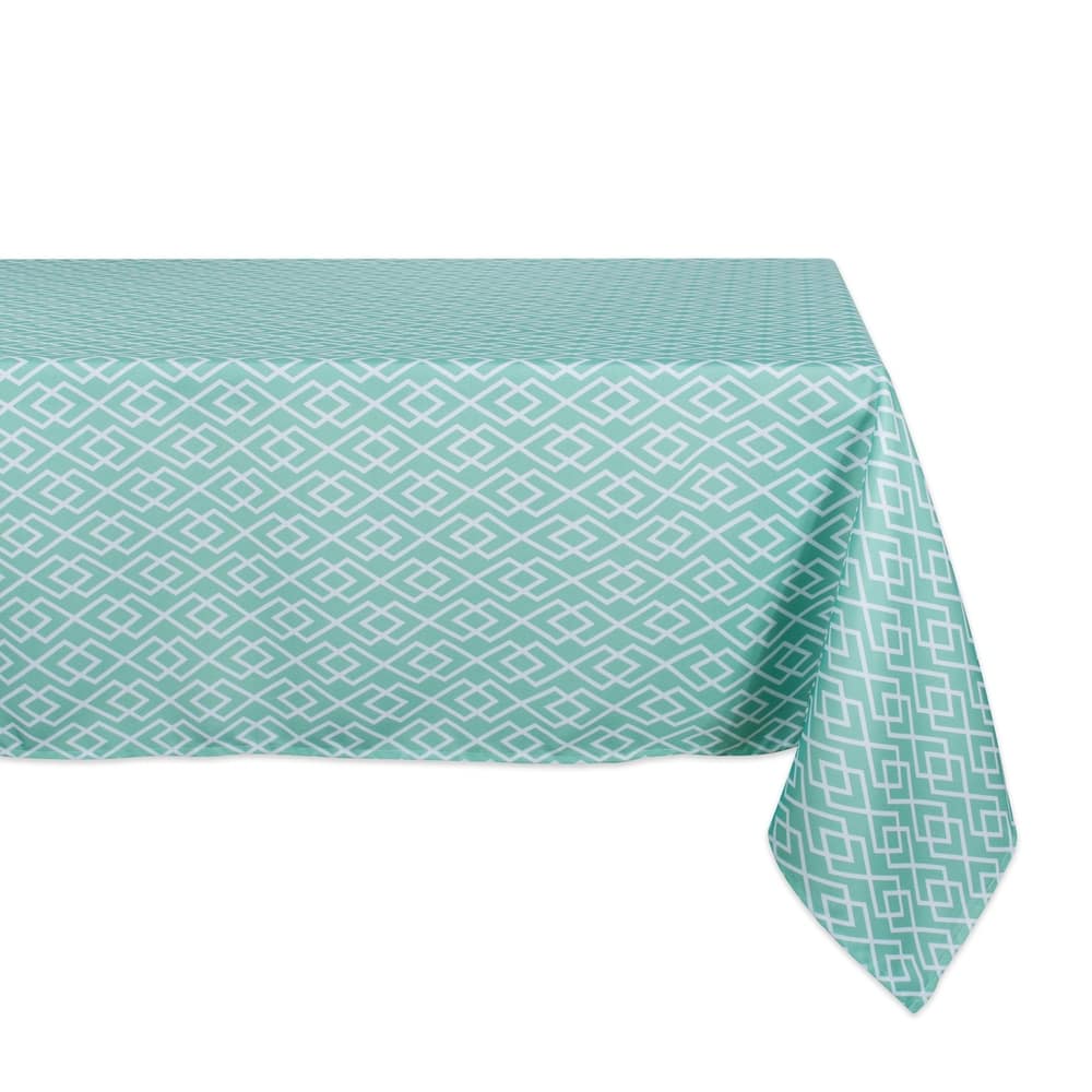 Design Imports Outdoor Tablecloth