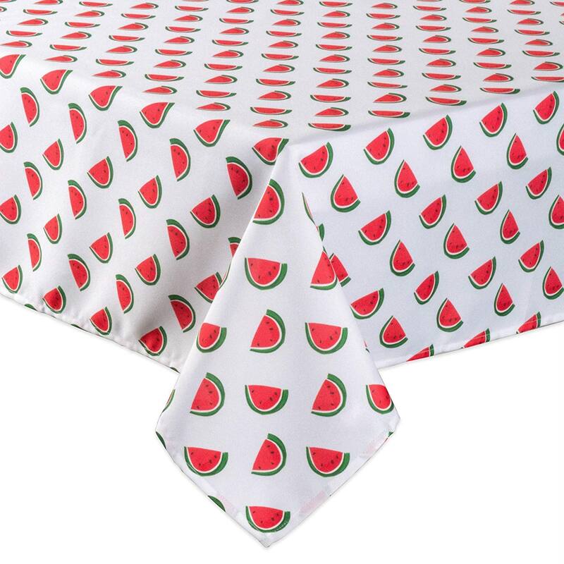 Design Imports Outdoor Tablecloth