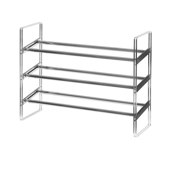 Shop Black Friday Deals On Seville Classics 3 Tier Expandable Adjustable Shoe And Utility Rack Overstock 21219780