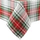 preview thumbnail 14 of 98, DII Holiday Plaid Kitchen Tablecloth