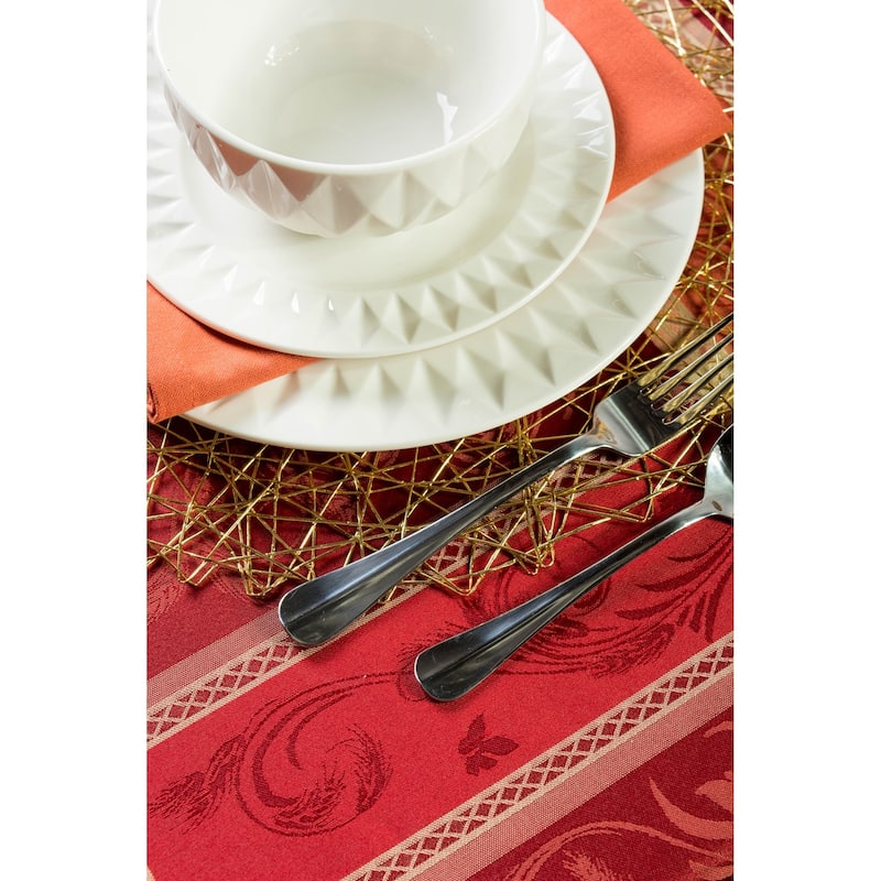 DII Holiday Plaid Kitchen Tablecloth
