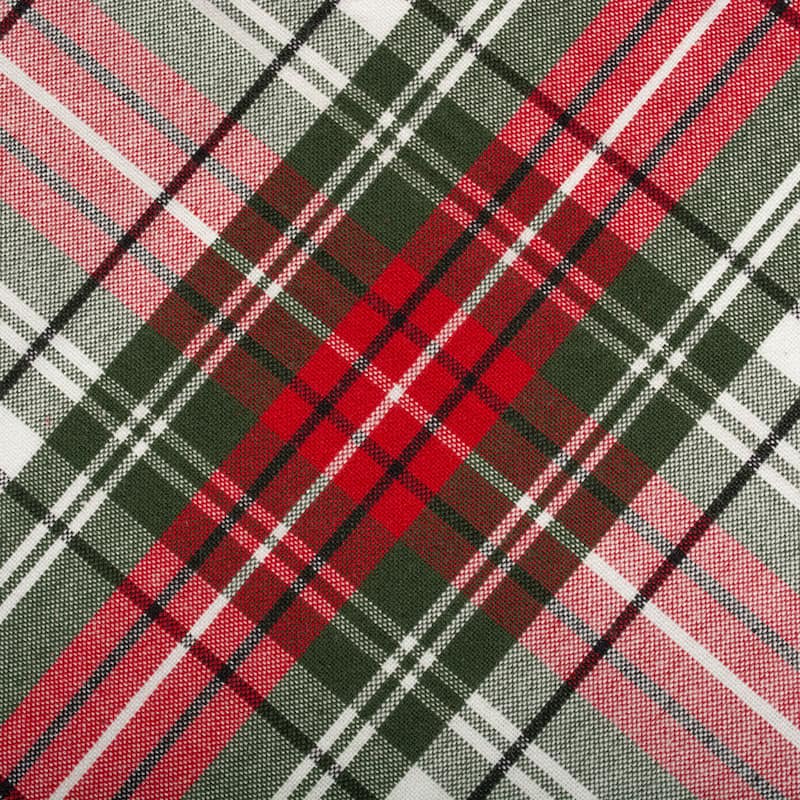DII Holiday Plaid Kitchen Tablecloth