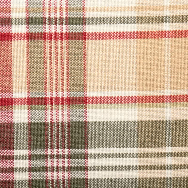 DII Holiday Plaid Kitchen Tablecloth