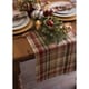 preview thumbnail 69 of 98, DII Holiday Plaid Kitchen Tablecloth