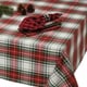 preview thumbnail 43 of 98, DII Holiday Plaid Kitchen Tablecloth