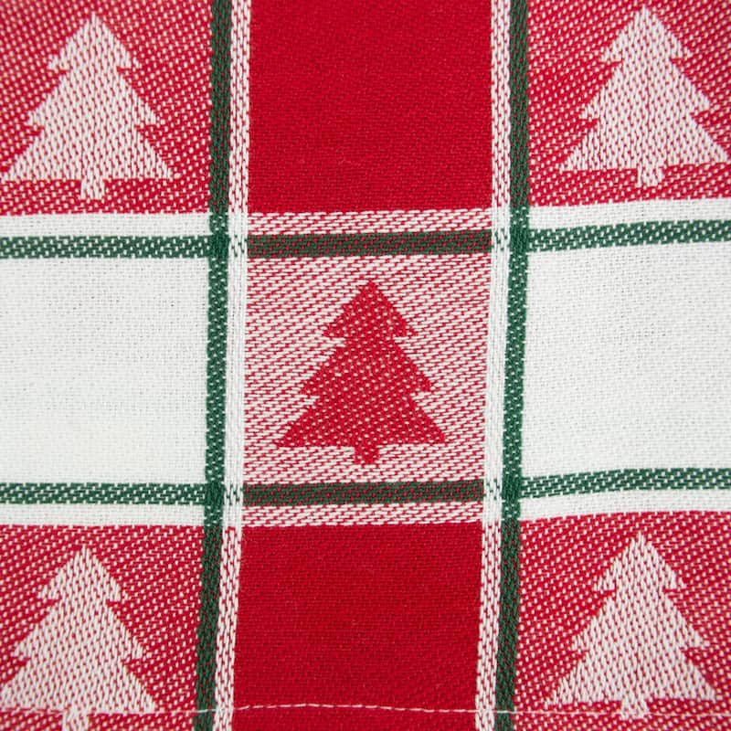 DII Holiday Plaid Kitchen Tablecloth