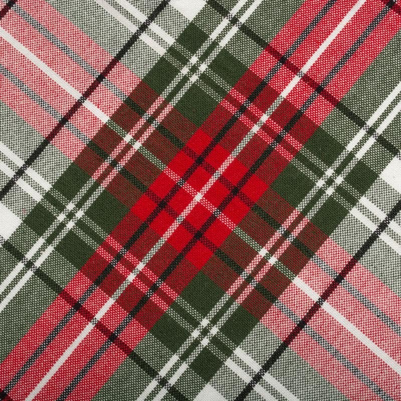 DII Holiday Plaid Kitchen Tablecloth