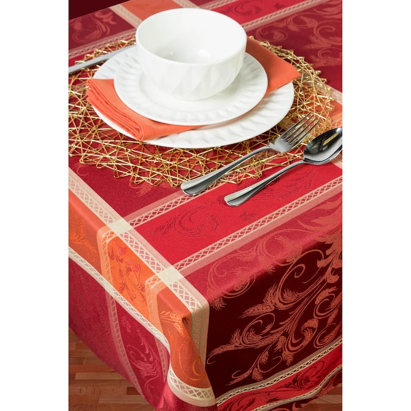DII Holiday Plaid Kitchen Tablecloth