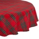 preview thumbnail 6 of 98, DII Holiday Plaid Kitchen Tablecloth