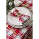 preview thumbnail 48 of 98, DII Holiday Plaid Kitchen Tablecloth