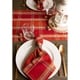 preview thumbnail 27 of 98, DII Holiday Plaid Kitchen Tablecloth