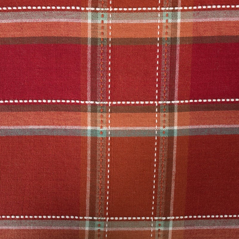 DII Holiday Plaid Kitchen Tablecloth