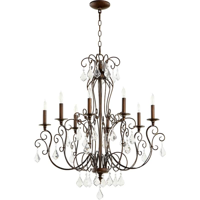 Ariel 8-light Chandelier - Copper