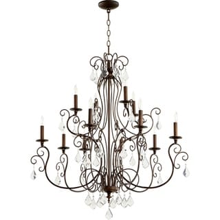 Ariel 12-light Chandelier (Copper) - Chandeliers For Bedrooms by Overstock.com