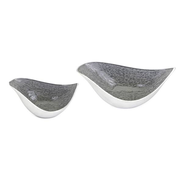 Shop Beth Kushnick Enamel And Metallic Silver Decorative Bowls