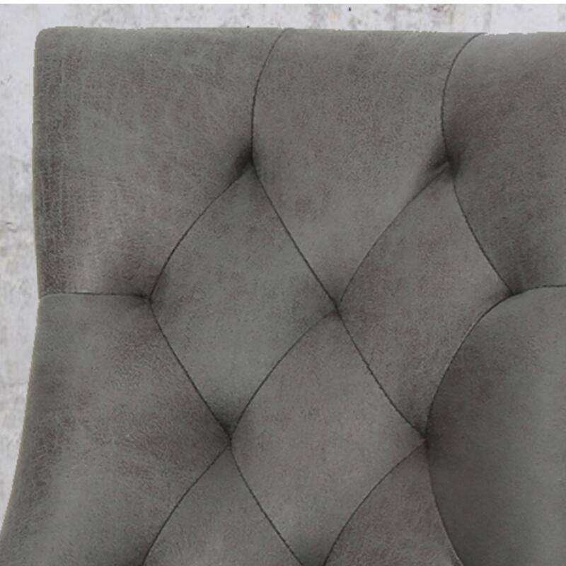 Hayden Traditional Microfiber Dining Chairs (Set of 2) by Christopher Knight Home