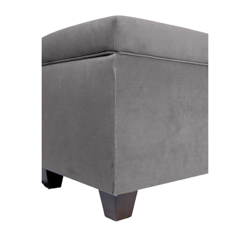 SOLE SECRET DUO 10 Button Linen & Shoe Storage Bench - OBSESSION