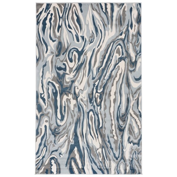 Organic Swirl Rug (9'10" x 12'6") - 9'10" x 12'6"
