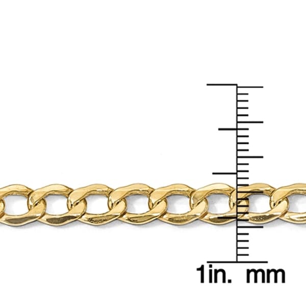 CoutureJewlers 14k 1.50mm D//C Rope with Lobster Clasp Chain 6 INCH