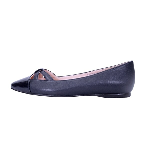 wide pointed toe flats