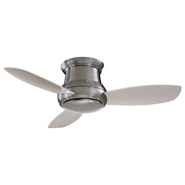 Shop Concept Ii 52 Led Ceiling Fan In Brushed Nickel Finish W