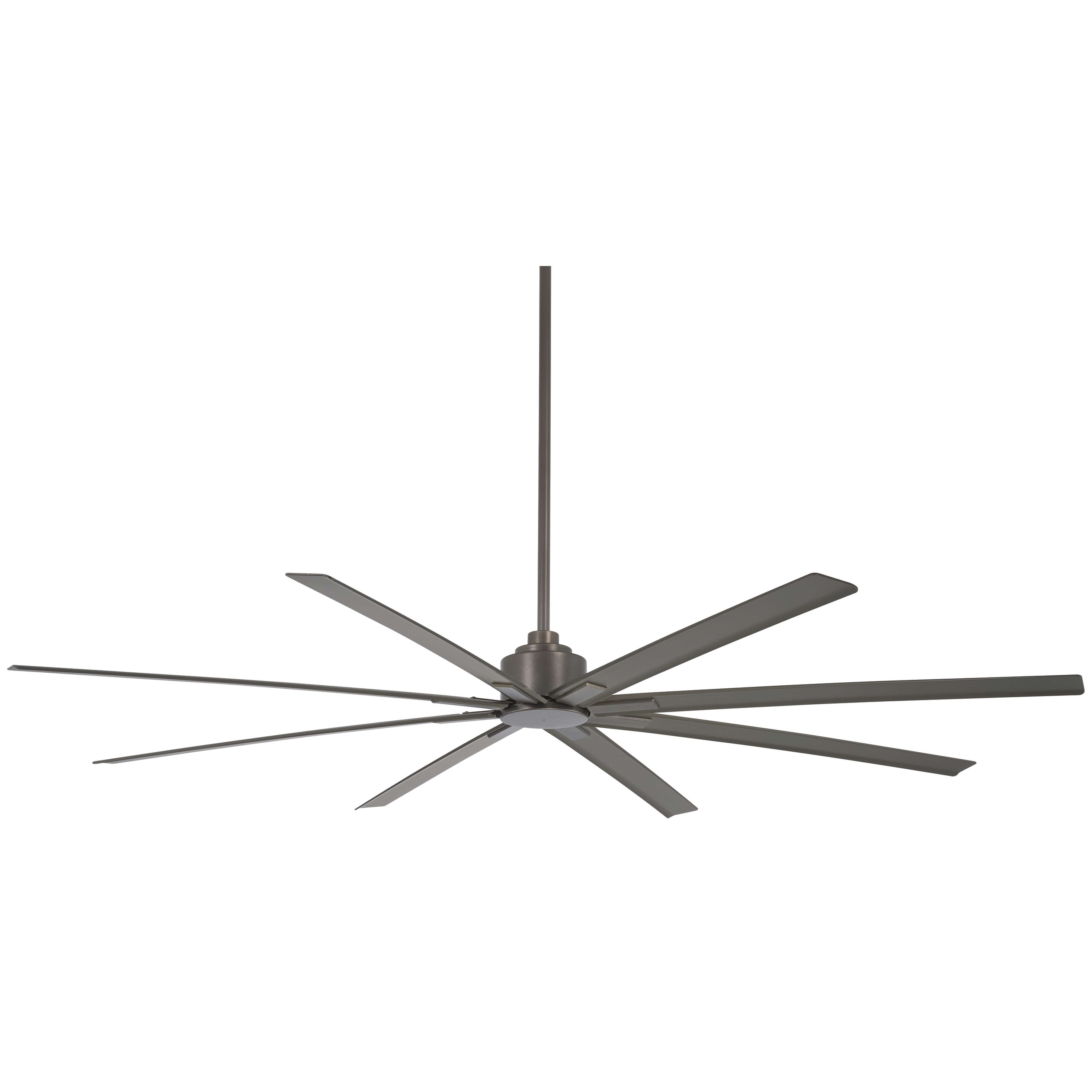 Shop Xtreme H2o 84 84 Outdoor Ceiling Fan In Smoked Iron Finish