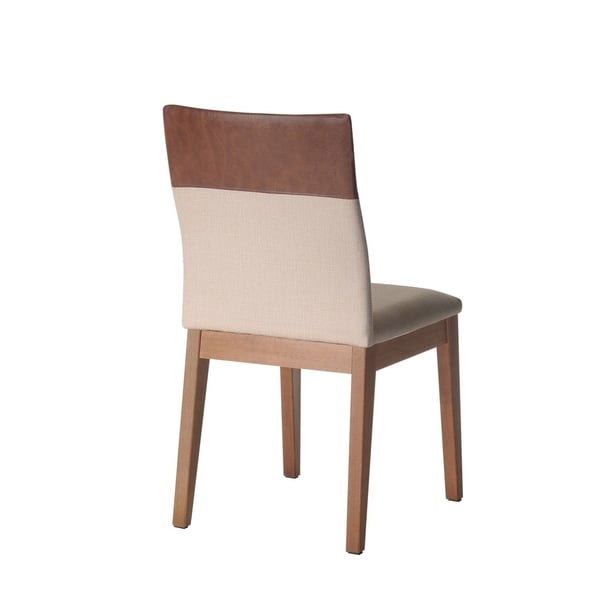 Manhattan Comfort Duke Faux Leather Upholstered Dining Manhattan Comfort Duke Faux Leather Upholstered Dining