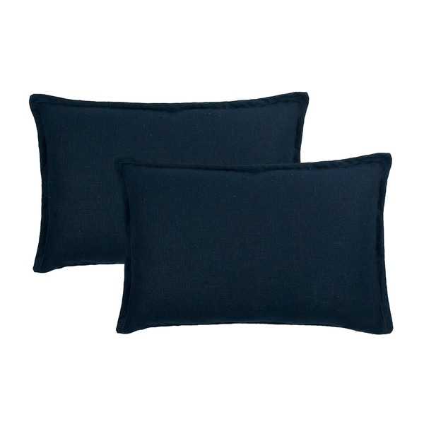 dark blue pillows