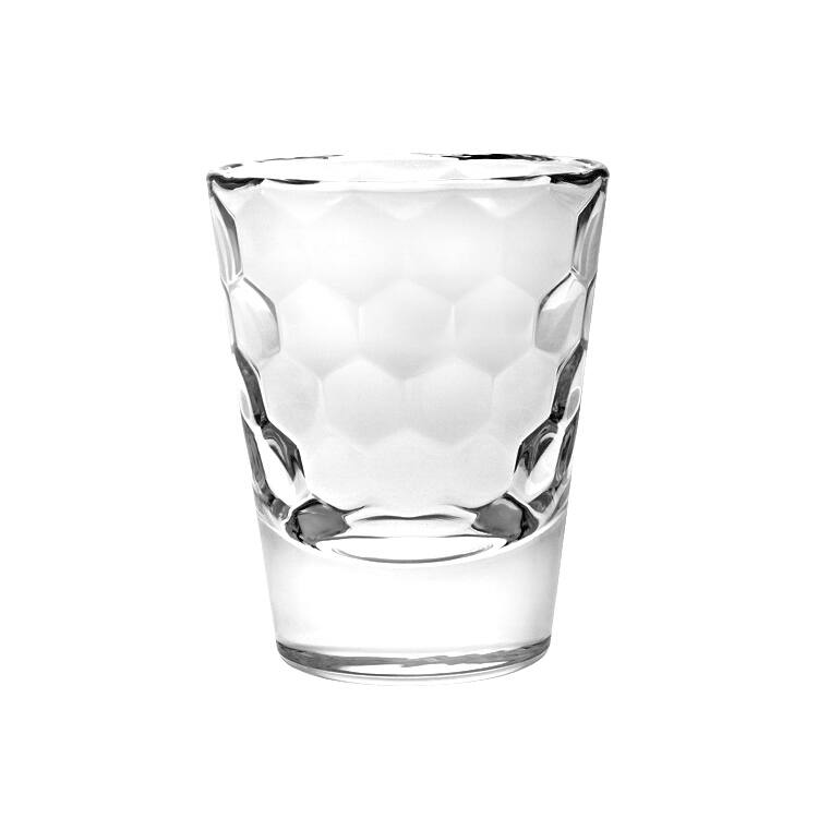 Majestic Gifts European High Quality Glass Whiskey Shot Glasses2.6 Oz. Set/6 Bed Bath