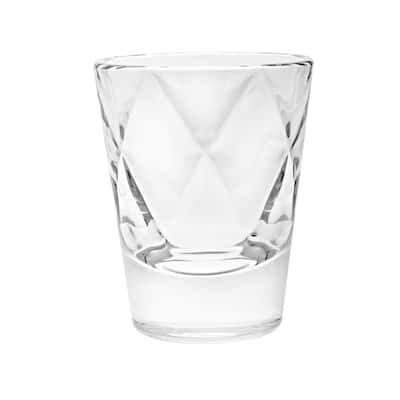 Majestic Gifts European High Quality Glass- Whiskey Shot Glasses-2.6 Oz. - Set/6