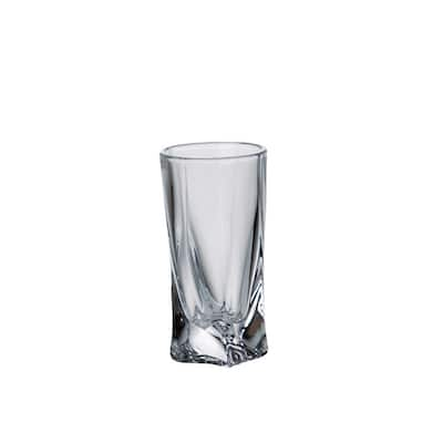 Majestic Gifts European Lead Free Crystalline Glass Shot Glasses-1.75 Oz.- Set/6