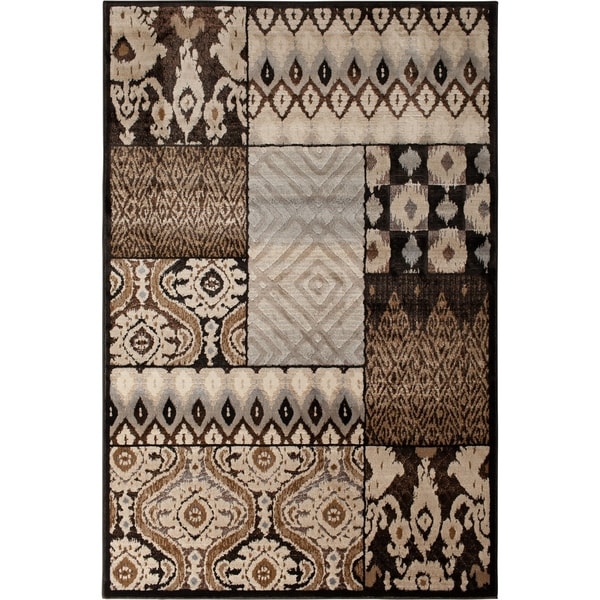 Divine Yuma Quilt charcoal 7'10X9'10