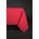 preview thumbnail 1 of 3, Handmade Double Hemstitch Easy Care Tablecloth, 60 by 84-Inch, Red