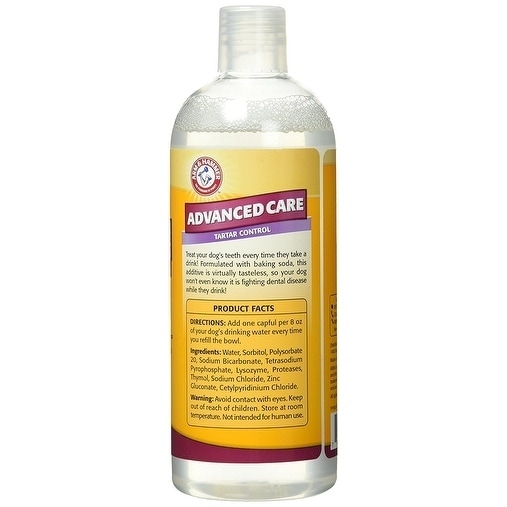 arm and hammer advanced care dental water additive