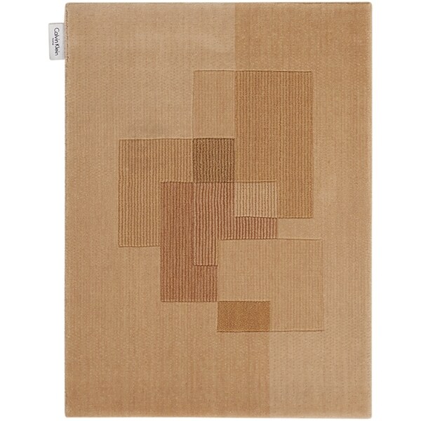 Calvin Klein Loom Select Beige Area Rug by Nourison - 2' x 2'9"