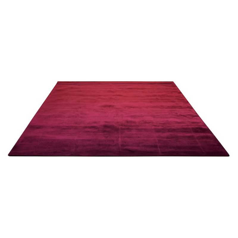 Calvin Klein Handcrafted Ruby Area Rug by Nourison - 8' Square