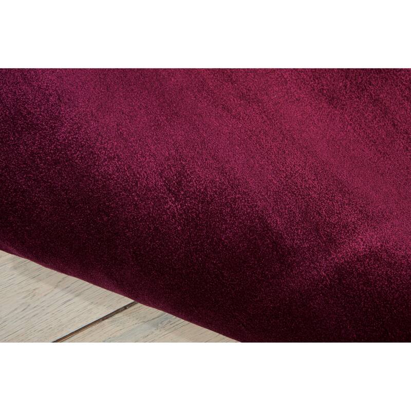 Calvin Klein Handcrafted Ruby Area Rug by Nourison - 8' Square