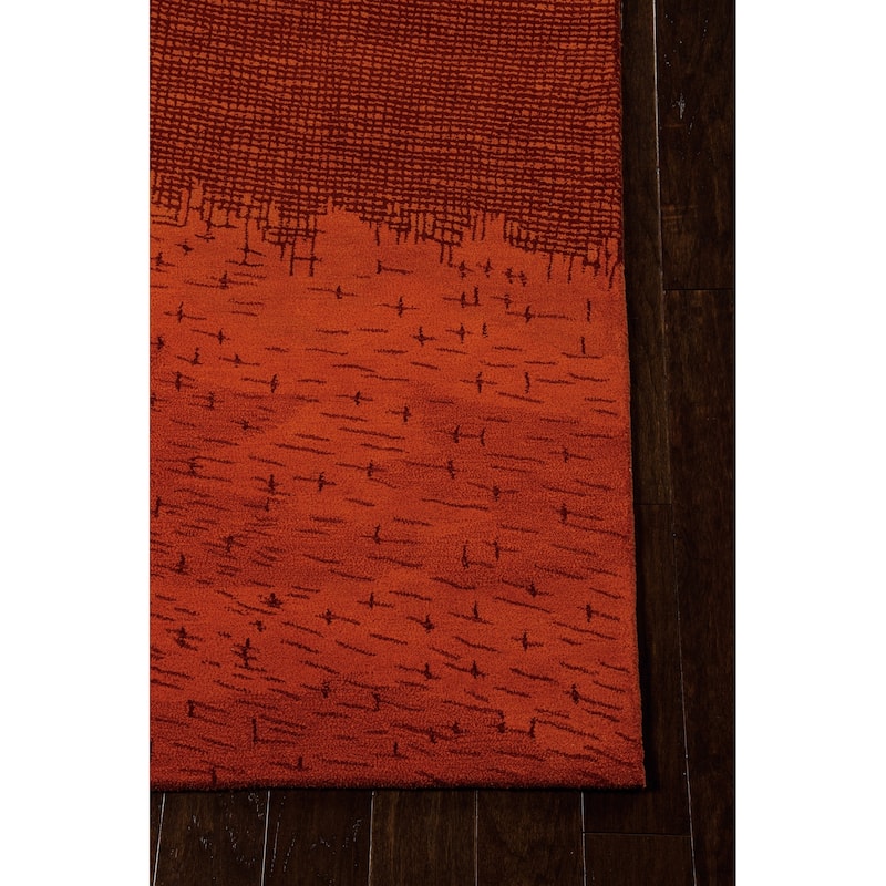 Nourison Hand-tufted Luster Wash Modern Abstract Area Rug