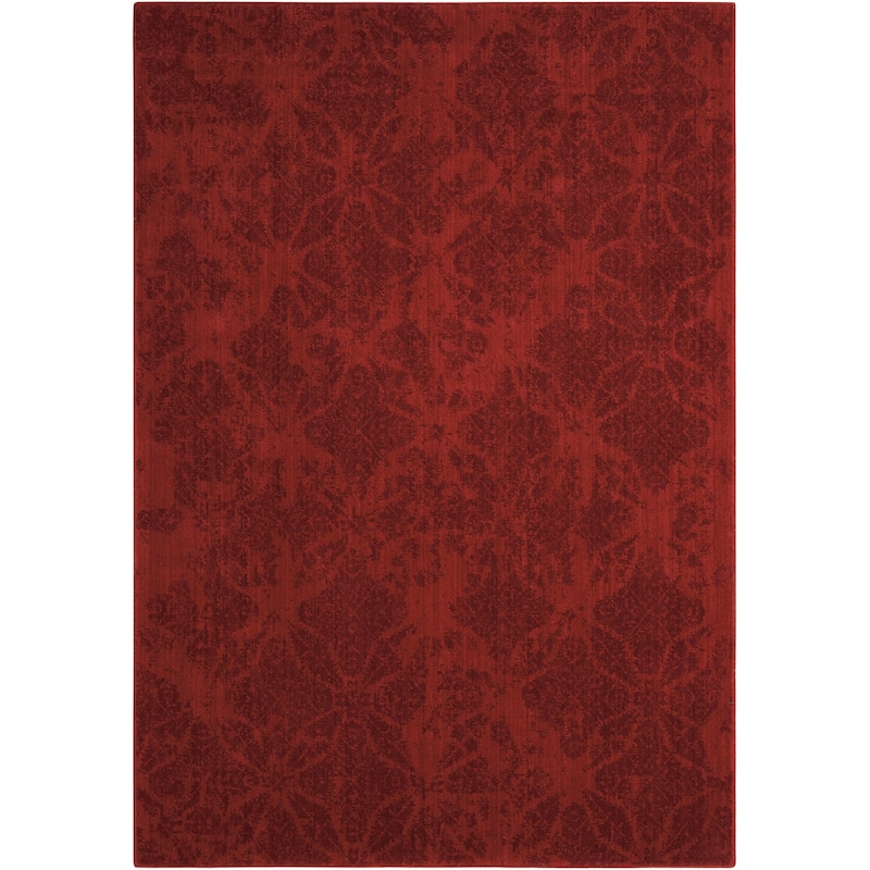 Calvin Klein Urban Punjab Tikka Area Rug - 3'6" x 5'6" - Red - Rectangle