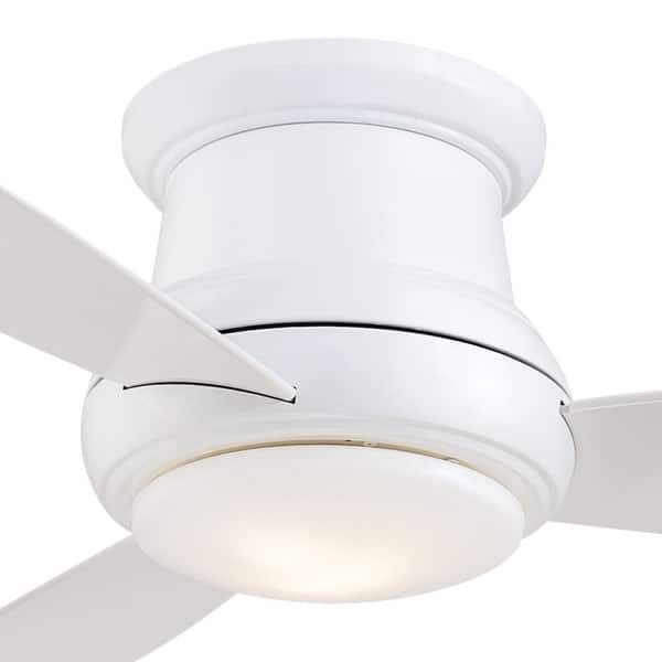 Shop Concept Ii 52 Led Ceiling Fan In White Finish W White