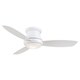 preview thumbnail 2 of 3, Minka Aire Concept II White 3 Blade 52 Inch LED Ceiling Fan