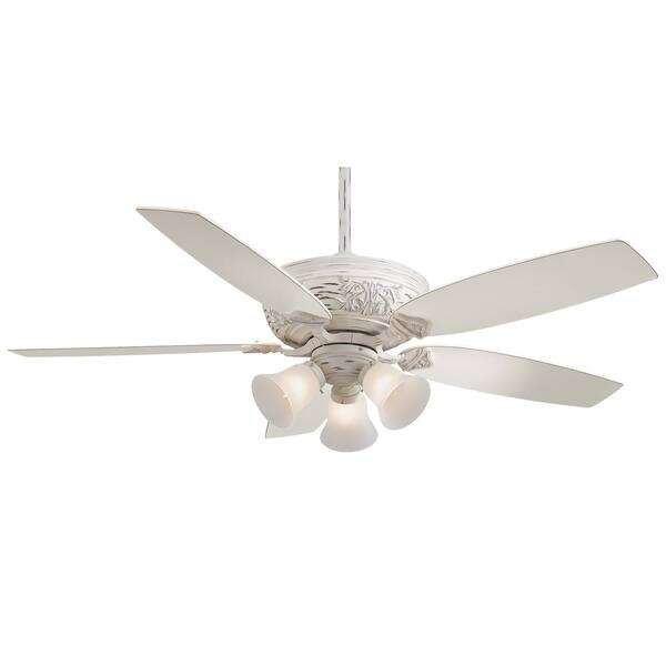 Shop Classica Uni Pack Ceiling Fan In Provencal Blanc Finish