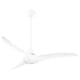 preview thumbnail 2 of 3, Minka Aire Wave White 3 Blade 52 Inch Indoor Ceiling Fan