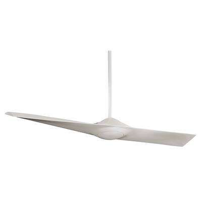 Wing Ceiling Fan In White Finish W/White Blades